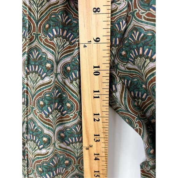 Summum Woman High Waist Slim Pant trousers art nouveau cotton stretch broek 34EU - Picture 8 of 15